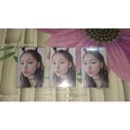 YEJI ITZY ICY POUT PHOTOCARD OFFICIAL