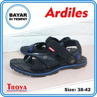 TROYA - ARDILES Sandal Pria Kwanza Original Hitam Biru 38-42 / Sandal Gunung Berkualitas / Sandal Le