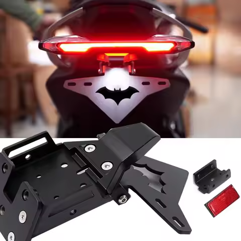 675SR-R License Plate Holder Frame Bracket For CFMOTO 675SRR CF-Moto 675 SR-R Rear Fender Eliminator