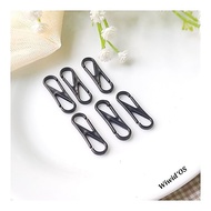 (2 pcs) BLACK EIGHT HOOK