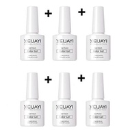 Nail world Top & Base Gel Matte Top Coat Nail No Wipe Top Coat Base Top Coat Set Polish LED  Long-La