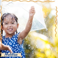 MELIFLUO Transparent Umbrella, Automatic Folding Automatic Folding Umbrella, Durable Transparent 3-f
