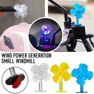 Electric Bike Motorcycle Decoration Wind Energy Luminous Plane Power Bicycle Decoration Small U0f5