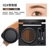 Kakashow Double Color Air Cushion Eyebrow Mascara Eyebrow Powder Eyebrow Pencil Waterproof Sweatproo