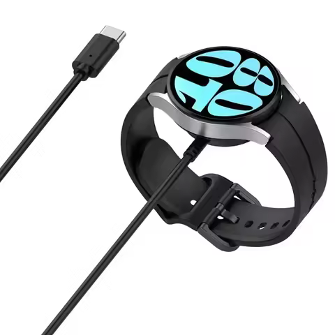 Charger for Samsung Galaxy Watch 8 7 FE 6/6 Classic/5 5 Pro/4 Classic 4/3 USB Type C Wireless Chargi