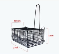 Rat Mouse Trap Cage Black / Rat Trap / Black Rat Cage