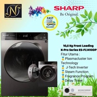 Update Sharp Es Fl1410 Dpx Mesin Cuci Plus Dryer 10,5 Kg Es-Fl1410Dpx