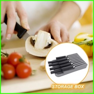 Knives Block for Drawer Cutter Storage Holder Cutlery Slot Organizer Kitchen Drawer Organizer Tray Knives Set drea2sg