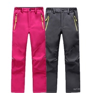 Supply Warm Children Waterproof Ski Pants Hiking Clothing New Style Manufacturer Fleece Pants M4HI