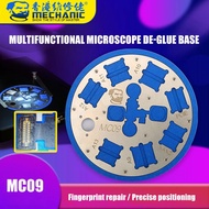Multifunctional Microscope Glue Removal Platform Fingerprint Sensor Repair Base for 6/6P/6SP/7/7P/8/