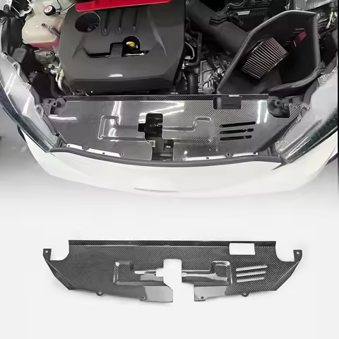 For Toyota GR Yaris GXPA16 TAB Type Cooling Slam Panel - Carbon Fiber/Glass Fiber Engine Bay Cover f