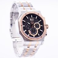 Christ Verra CV 12202G-14 BLK Jam Tangan Analog Pria Original Terbaru