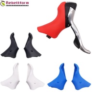 BEBETTFORM 1 pair Bracket Hoods,  Silicone Bracket Covers,  Road Bike STI Lever Hood for ST-5600, ST