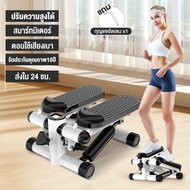 Pharaoh Silent stepper mini stepper เครื่องออกกำลังกายขา แอโรบิกพร้อมแถบต้านทานสูงถึง 300กก. อุปกรณ์