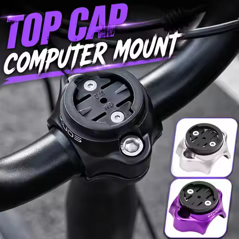 Bike Computer Stem Mount For Java Neo Brompton Folding Bike Top Cap Gps Camera Flashlight Light Phon