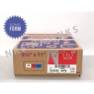 SONOFORM 9.5'' X 11'' 3PLY COMPUTER FORM (W/P/B) (300 FANS)