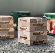 海尼根 Heineken 星采疊疊樂 疊疊樂 疊疊樂積木 積木 原木疊疊樂 原木積木 周邊 限量 收藏 贈品 絕版