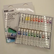 Art Rangers Gouache Poster Tempera Colour Set (12/24 COLOUR X 12ml )