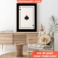 Tranh treo tường Trendy Retro Wall Art Queen Funky Art Retro Trendy Aesthetic tặng kèm đinh treo tra