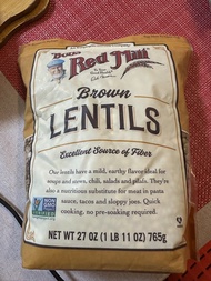 Bob's Red Mill Brown Lentils 27oz