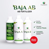 MAIKEBUN - SET PATI BAJA AB 1 LITER (BAJA HIDROPONIK/SAYUR/BUNGA/BONSAI/SUCCULENT)