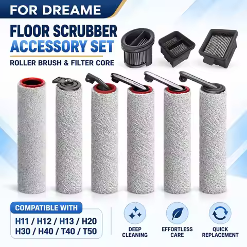 Original DREAME Floor Scrubber H11 / H12 / H13 / H20 / H30 / H40 / T40 /T50 Consumables and Accessor