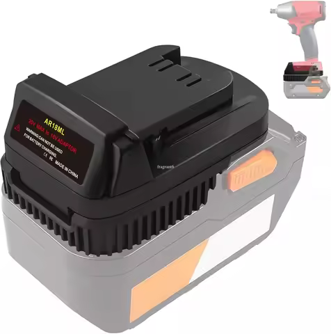 Battery Adapter Converter for Ridgid for AEG 18V 20V Lithium Battery Convert To for Milwaukee 18V Po