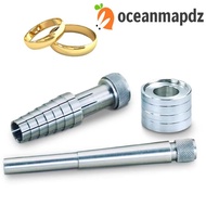 OCEANMAPDZ Ring Stretcher, Ring Expander Enlarger Dual Head Finger Ring Size Adjuster, Metal Mallet 