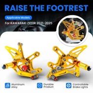 ARASHI Motorcycle Front Foot Pedal Foot Rset Foot Pegs Rear Set Rearset For KAWASAKI ZX10R ZX-10R 20