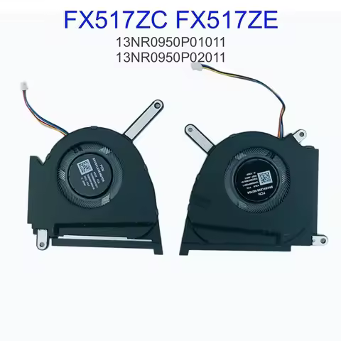 DC5V CPU GPU Fan For Asus TUF Dash F15 FX517ZC FX517ZE RTX3050 Gaming Notebook PC Cooler Fans FP85 1