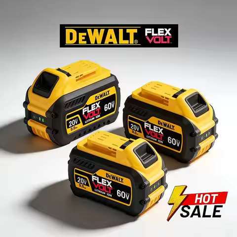 Original DeWalt 20V MAX 5Ah Battery and Charger Kit, DCD805 Dewalt 20V Cordless Drill Impact Driver 