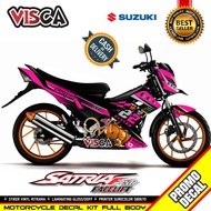 Decal Satria Fu Facelift 2014 Full Body Stiker Satria Fu Facelift 2014 Full Body Striping Satria Fu