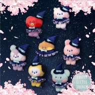 MONOPOLY BT21 MININI MAGICIAN WIZARD PLUSH DOLL KEYRING KEYCHAIN BTS KOREA KPOP PLUSHIE KEYCHAIN