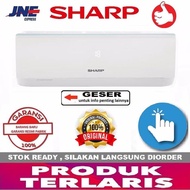 SHARP AC 1 PK AH A9UCY-LOW WATT PASANG PIPA 5 M,RESMI