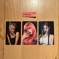 Blackpink Official PC/Photocards: Jennie Starone POB, Rosé Starone POB, Born Pink, Lisa 4+1 HYLT