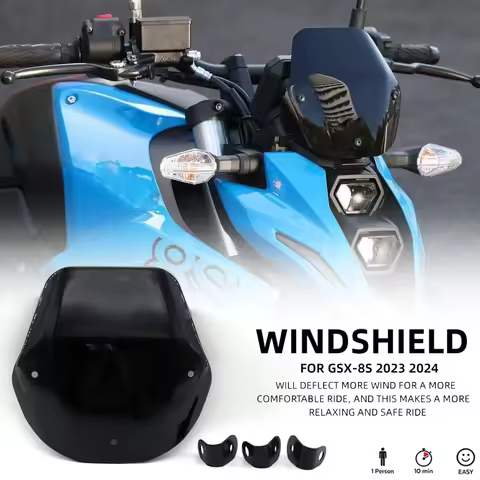 Motorcycle Accessories WindScreen Windshield Visor Deflector For Suzuki GSX-8S GSX 800S gsx s8s GSX8