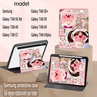 Suitable For Flip Case Samsung Tab S6 lite/Tab A8 10.5 A7 lite S7+ S7FE A9+/A11+ A9/A11 There Is A P