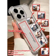 1ชิ้น เคสโทรศัพท์กันตก กำหนดเอง DIY การพิมพ์รูปภาพเฉพาะบุคคล การพิมพ์ UV ความละเอียดสูง เข้ากันได้กั