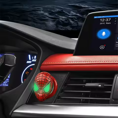 Marvel Legends Spider-Man Metal Car Start Button Accessories Car Accessories Start Button Protector 