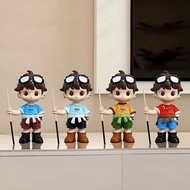Flow Doll No. 8 Billiard Hall Billiard Club Office Small Ornaments Opening Decorations/H9.20