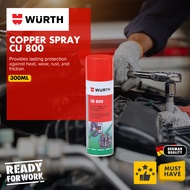 Wurth Copper Spray CU 800 - 300ml | Semburan Tembaga CU | 铜喷剂