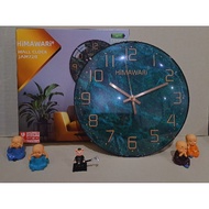 HAMAWARI Aesthetic Wall Clock Marble Model JAM 72B 72G 12 inch 30cm