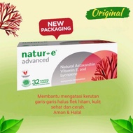 Natur-E Advanced 32 kapsul Astaxanthin Natural Vitamin E Lycopene NATURE NATUR -E NATUR E ADVANCE na