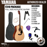 Yamaha F310 Acoustic Guitar Package 41" For Beginner Gitar Kapok Natural Color (F-310)