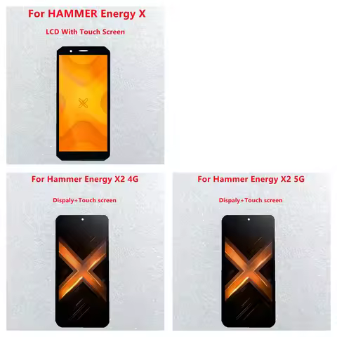 For Myphone HAMMER Energy X Lcd Display Touch Screen Digiziter Assembly For HAMMER Energy X2 4G X2 5
