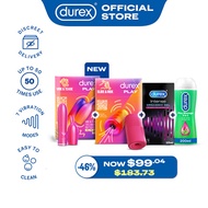 Play 2in1 Vibrator Teaser Tip + Durex Play Masturbation Sleeve + Intense Orgasmic Gel 10ml