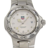 二手TAG HEUER Kylium 手錶 WL1314，不鏽鋼，石英機芯，模擬顯示，銀色錶盤，女士款。