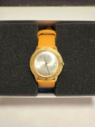 古董錶 罕有靚錶面 Zodiac 蘇地亞 SWISS MADE 瑞士機械錶 旋風放射銀 特色錶面 近勞力士ROLEX 無字天書 錶殼金色花紋 造工細緻 自動 上鏈 Automatic 古董錶 細錶徑 