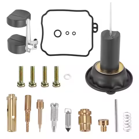 Motorcycle Carburetor Repair Kit Motorcycle Carburetor Piston Float Gasket Kit for Yamaha Virago 250