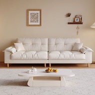 sofa 梳化 雙人沙發 小戶型現代簡約沙發  網紅梳化 懶人沙發 布藝沙發 double sofa 布藝梳化 沙發 絨布沙發 梳發 free delivery Lazy sofa Sofa bed